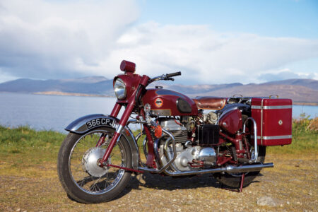 1957 Ariel Square Four: A Factory Restoration Image